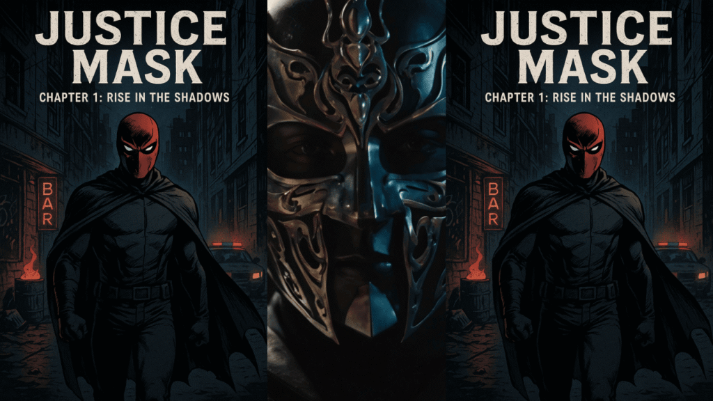 Justice mask chapter 1 Rise in the Shadows